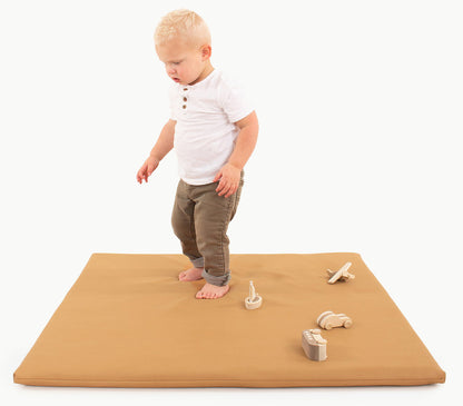 Gathre Padded Play Mat, Mini - Camel Square