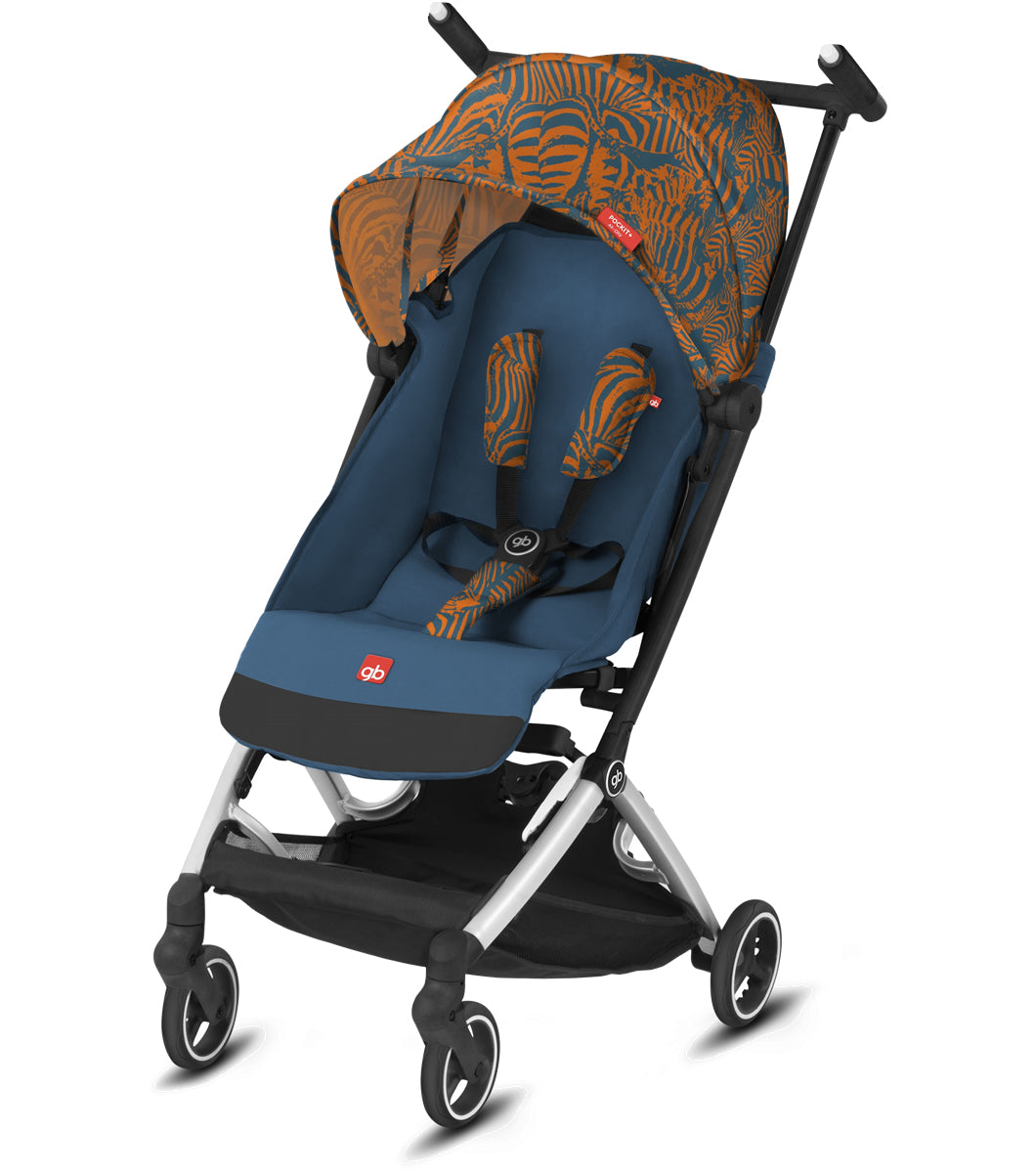 GB Pockit+ All-City Ultra Compact Lightweight Stroller - Atlantic Orange