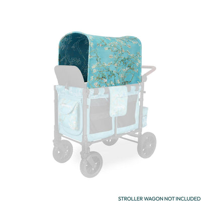 WonderFold W2 Elite/luxe Panoramic Canopy - Van Gogh Almond Blossoms