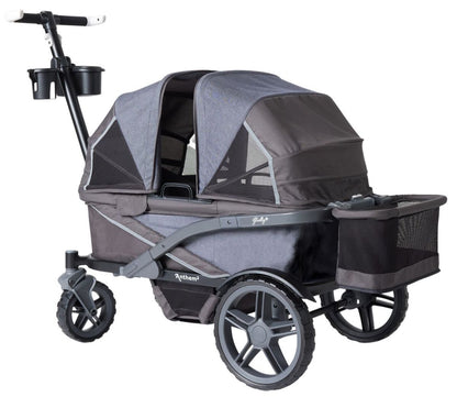 Gladly Family Anthem2 All-Terrain (2 Seater) Stroller Wagon - Graphite