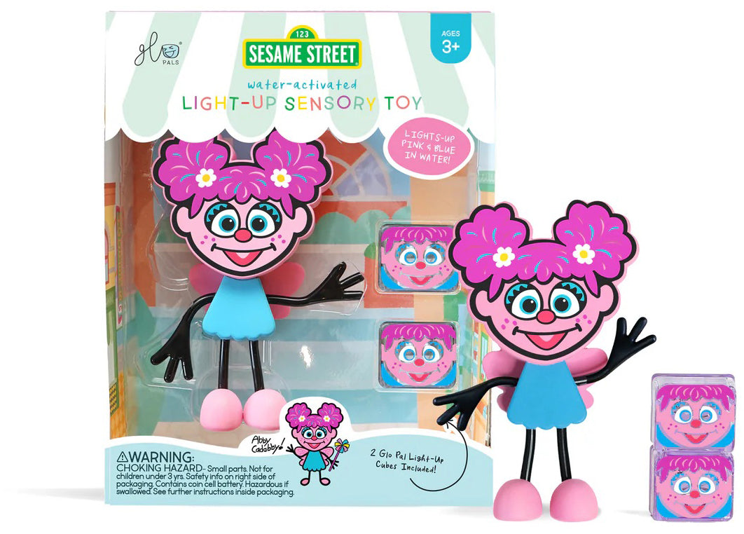 Glo Pals Light Up Sensory Bath Toy - Abby Cadabby