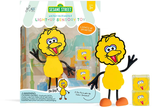 Glo Pals Light Up Sensory Bath Toy - Big Bird