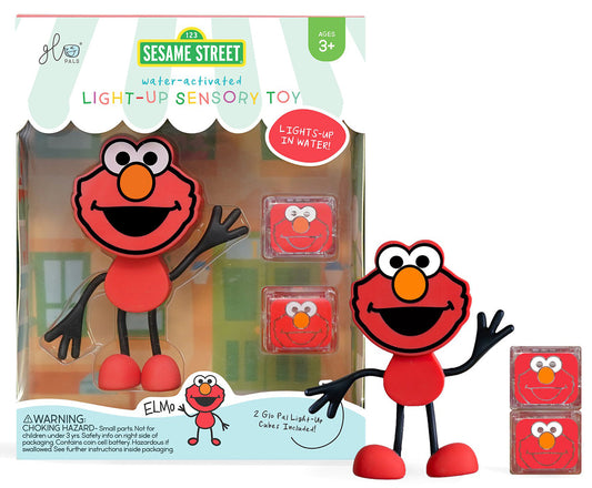 Glo Pals Light Up Sensory Bath Toy - Elmo