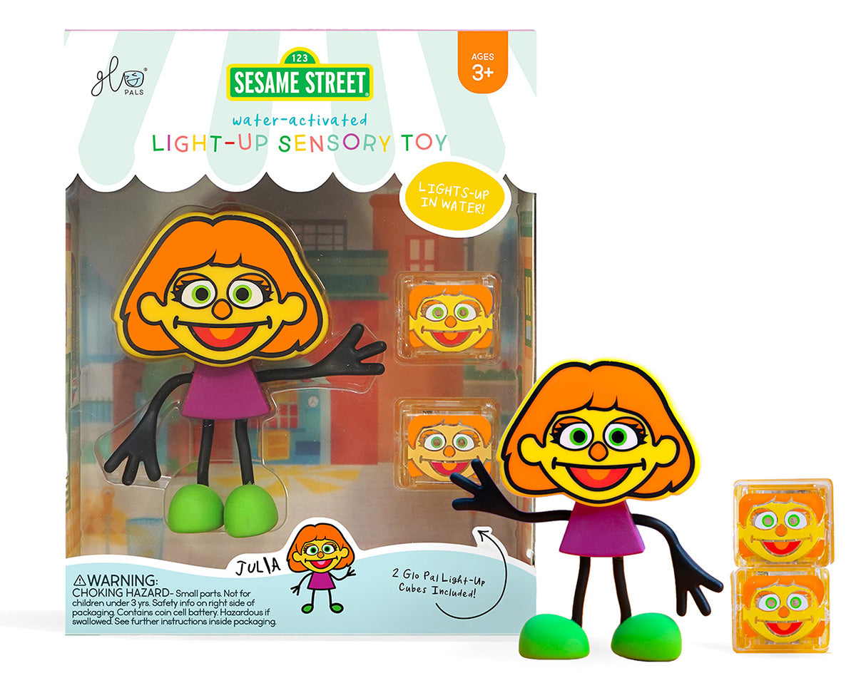 Glo Pals Light Up Sensory Bath Toy - Julia