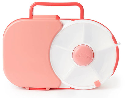 GoBe Kids Lunchbox with Snack Spinner - Watermelon Pink