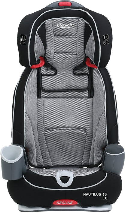 Graco Nautilus 65 LX 3-in-1 Harness Booster Car Seat - Matrix