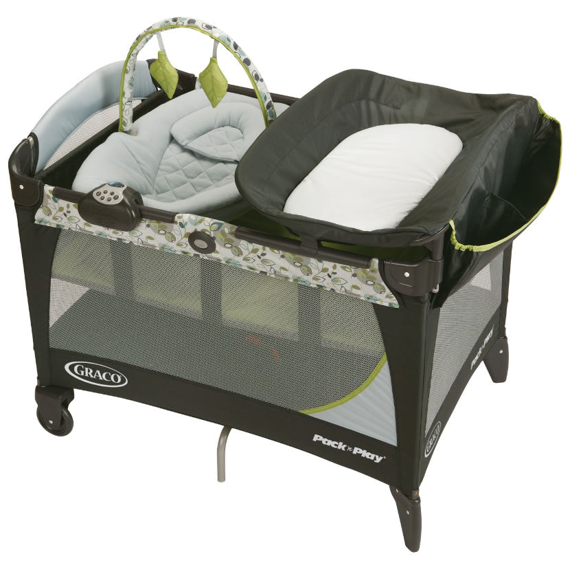 Graco Pack 'n Play Playard with Newborn Napper Station LX - Caraway