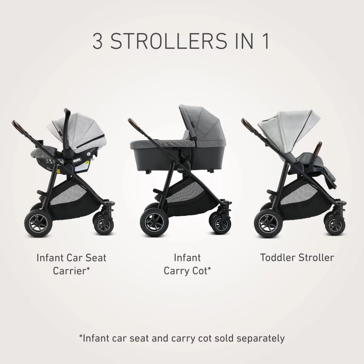 Graco Premier Modes Lux Stroller - Midtown