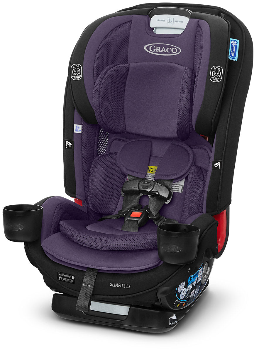 Graco SlimFit3 LX 3-in-1 Narrow All-in-One Convertible Car Seat - Katrina