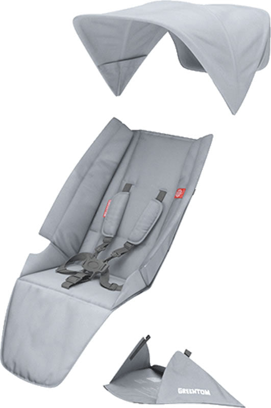 Greentom Classic Seat Fabric Set - Grey