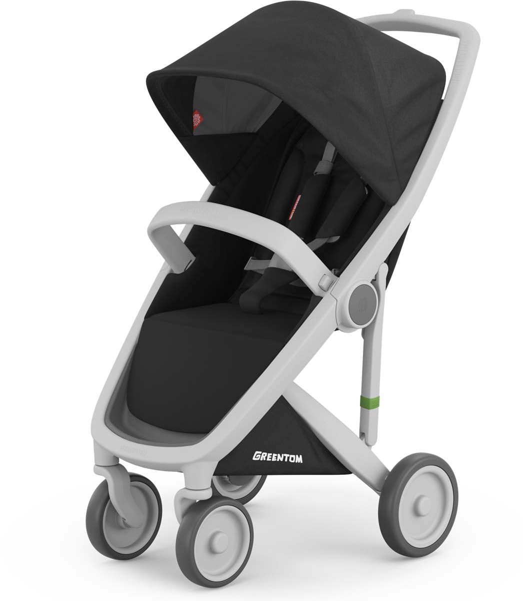 Greentom 2 in 1 Stroller - Grey/Black