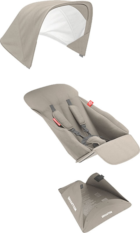 Greentom Reversible Seat Fabric Set - Sand