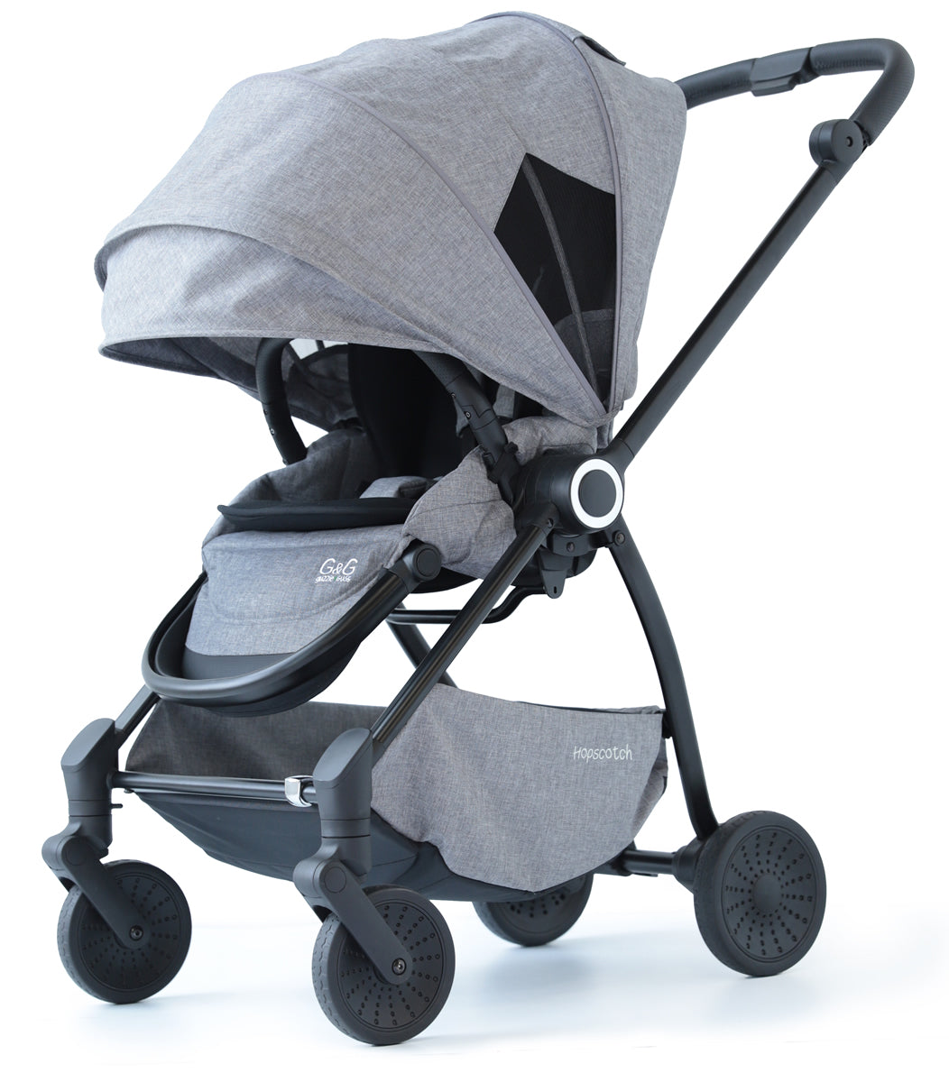 guzzie+Guss Hopscotch Stroller - Raven