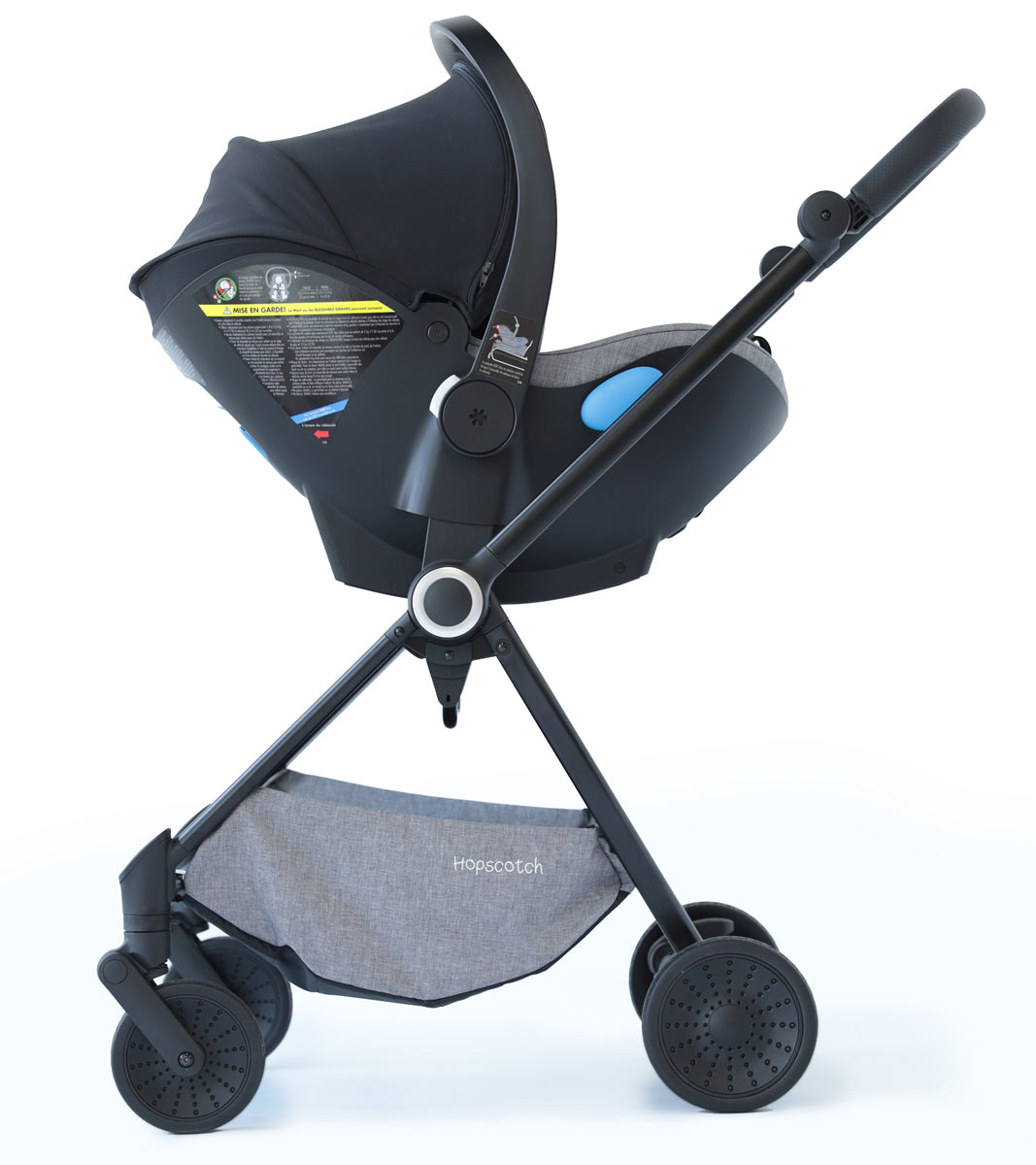 guzzie+Guss Hopscotch Stroller - Raven