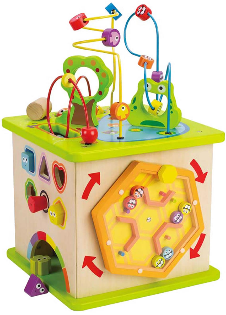 Hape Country Critters Play Cube