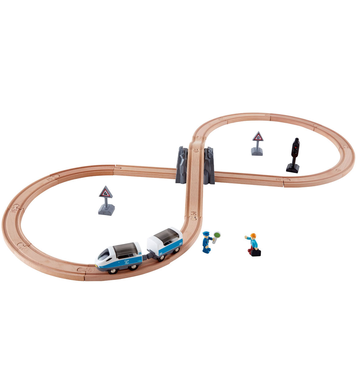 Hape Figure 8 Safety Train Railway Set