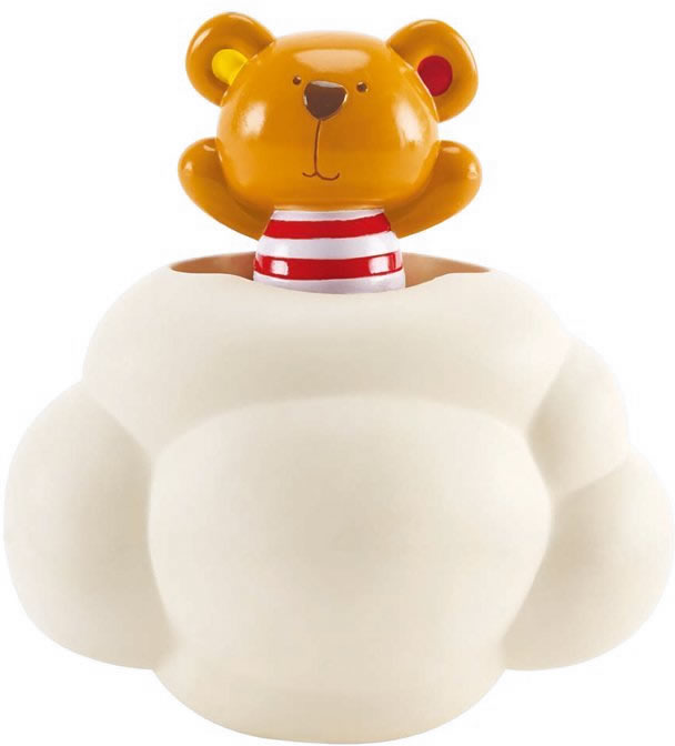 Hape Pop-Up Teddy Shower Buddy Bath Toy