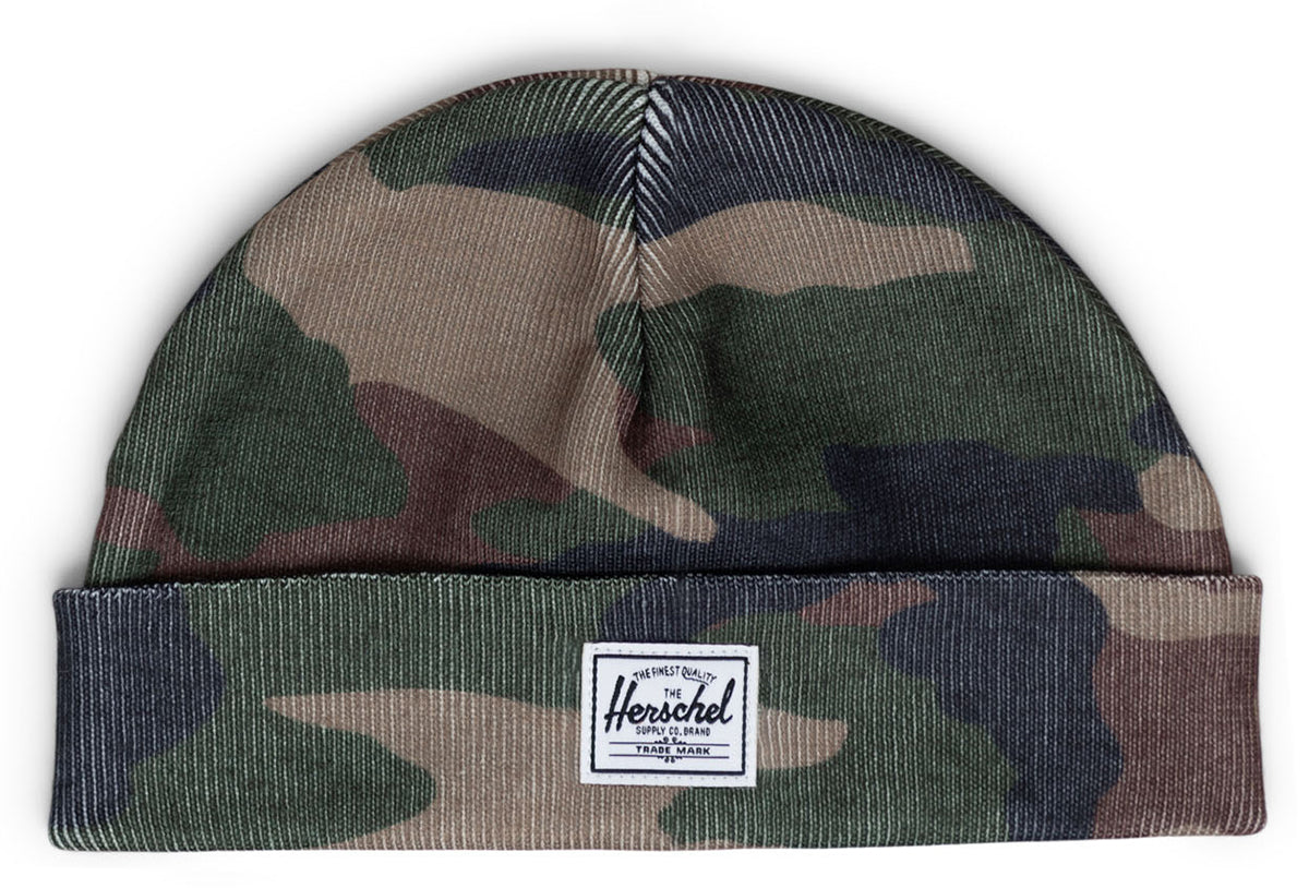 Herschel Baby Beanie, 6-18 Months - Woodland Camo