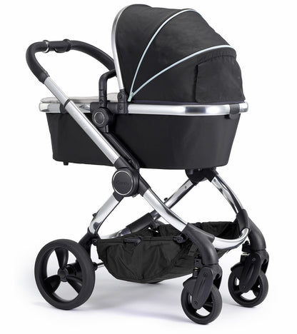 iCandy 2019 Peach Chrome Stroller - Black Beluga