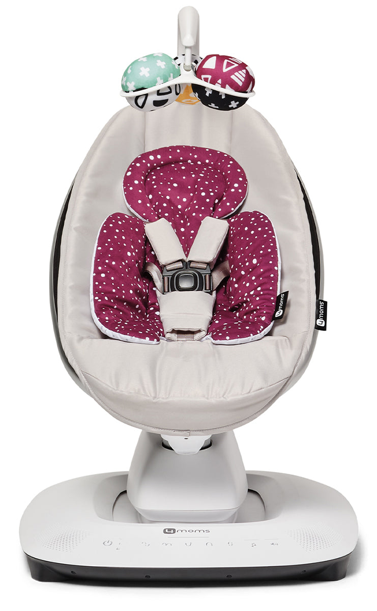 4moms Mamaroo Plush Newborn Insert - Maroon