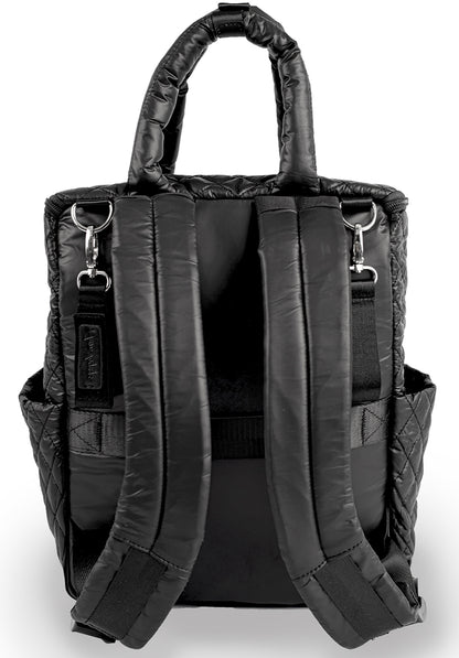 7 A.M. Enfant London Diaper Backpack - Black