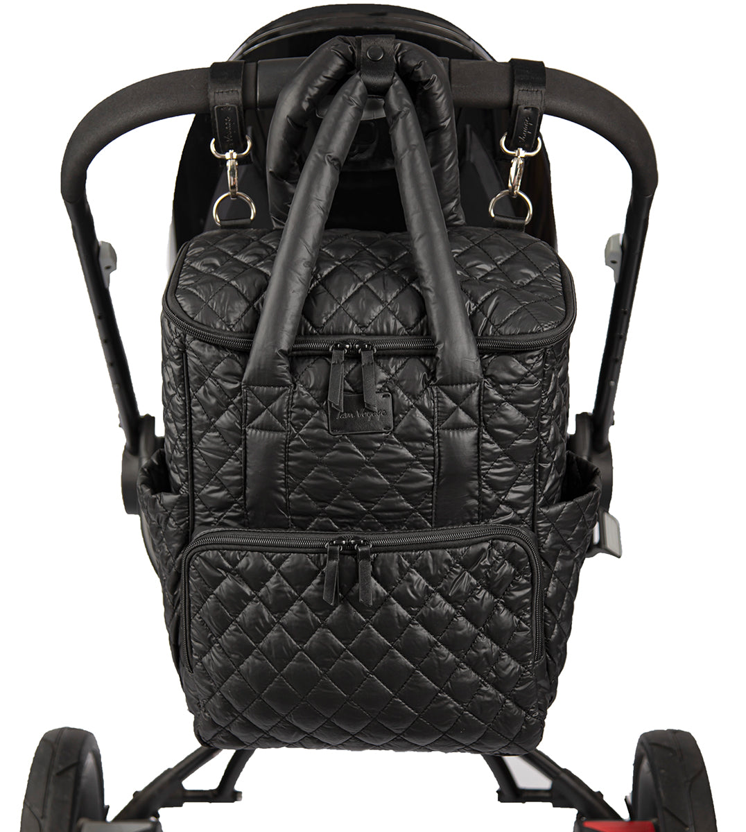 7 A.M. Enfant London Diaper Backpack - Black