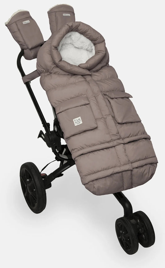 7 A.M. Enfant Blanket 212 Evolution Footmuff - Chestnut