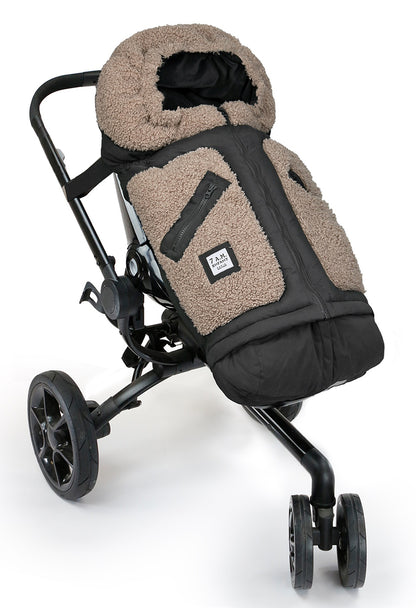 7 A.M. Enfant Blanket 212 Evolution Footmuff - Oatmeal Teddy