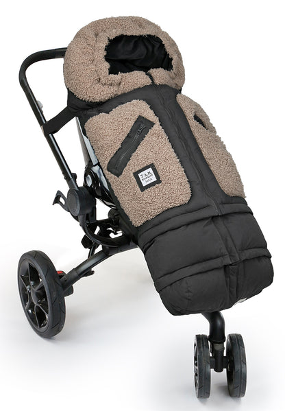 7 A.M. Enfant Blanket 212 Evolution Footmuff - Oatmeal Teddy