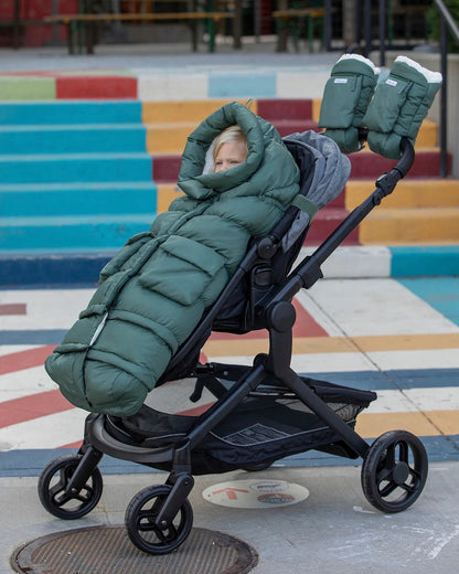 7 A.M. Enfant Blanket 212 Evolution Footmuff - Pine