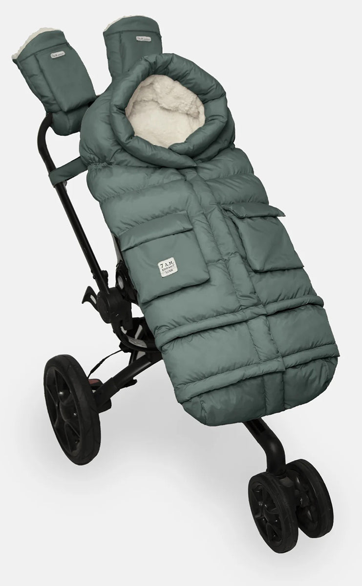 7 A.M. Enfant Blanket 212 Evolution Footmuff - Pine