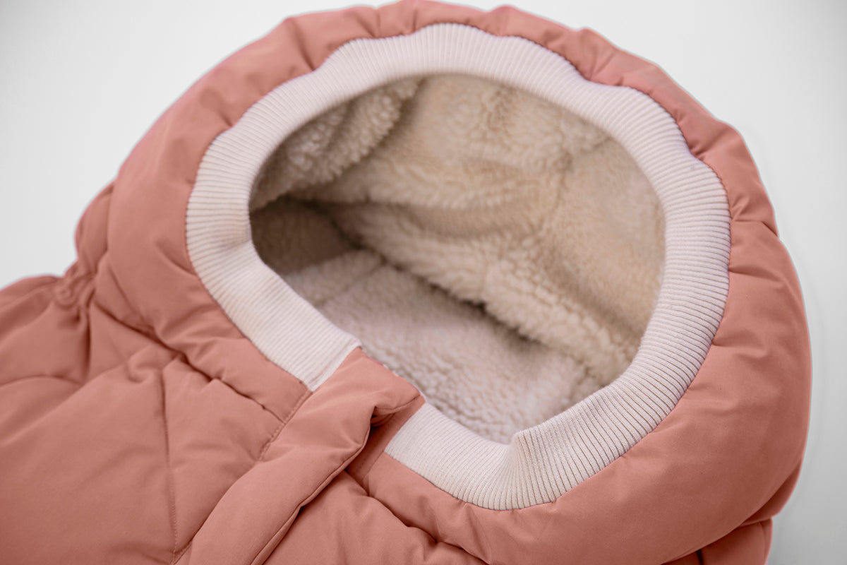 7 A.M. Enfant Blanket 212 Evolution Footmuff - Rose Dawn Quilted