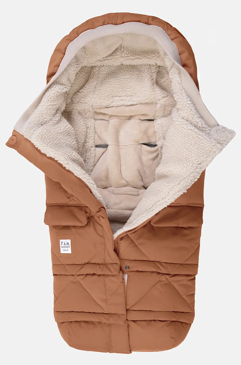 7 A.M. Enfant Blanket 212 Evolution Footmuff - Spice Quilted