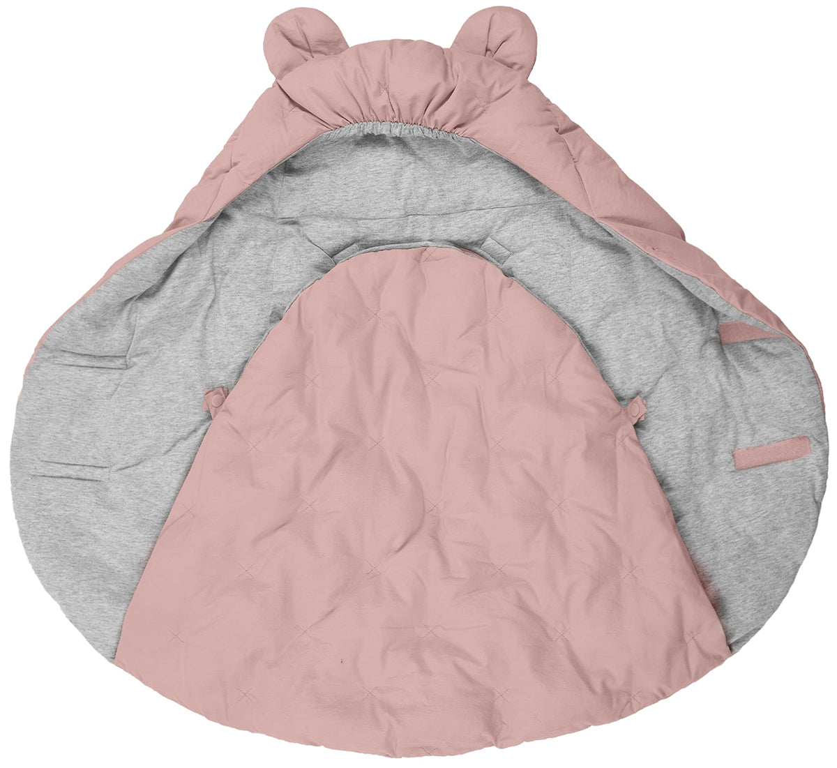 7 A.M. Enfant Nido Bebe Airy Infant Wrap - Cameo Pink (0-6m)