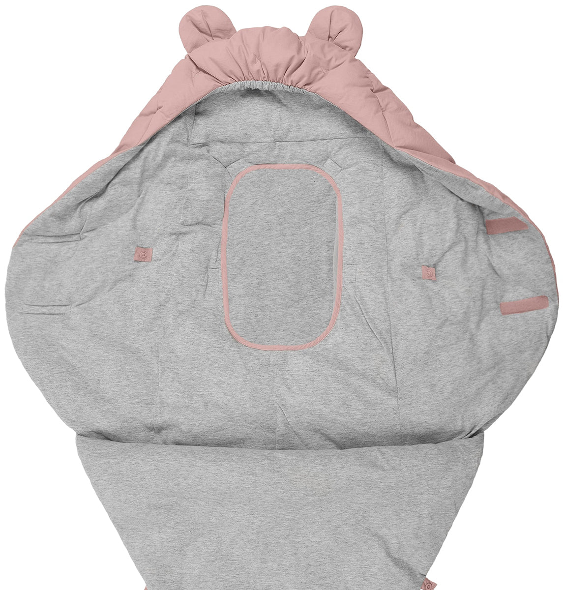 7 A.M. Enfant Nido Bebe Airy Infant Wrap - Cameo Pink (0-6m)