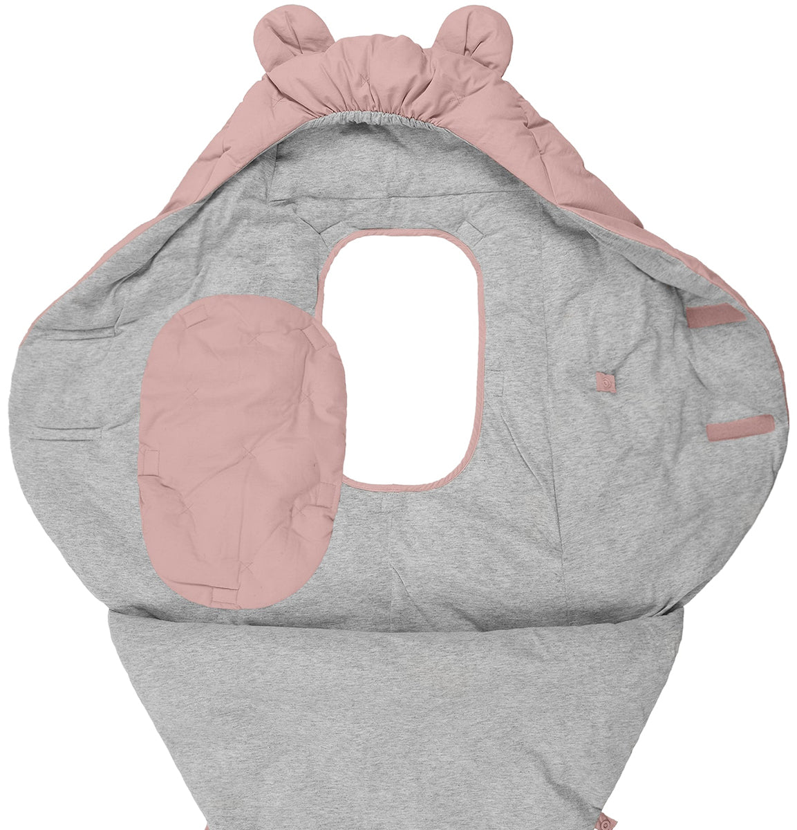 7 A.M. Enfant Nido Bebe Airy Infant Wrap - Cameo Pink (0-6m)