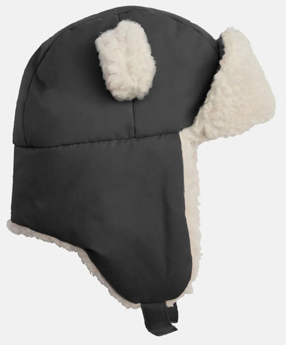 7 A.M. Enfant The Cub Mitten & Hat Set - Benji - Smokey (6-12M)