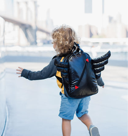 7 A.M. Mini Wings Kid Backpack - Black