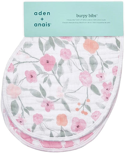 Aden + Anais Burpy Bibs, 2 Pack - Ma Fleur