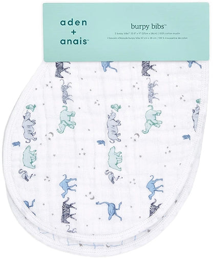 Aden + Anais Burpy Bibs, 2 Pack - Rising Star