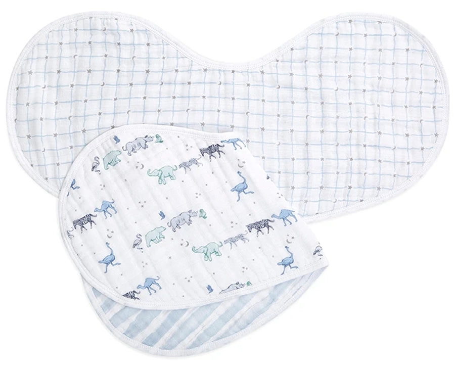 Aden + Anais Burpy Bibs, 2 Pack - Rising Star