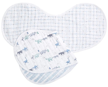 Aden + Anais Burpy Bibs, 2 Pack - Rising Star