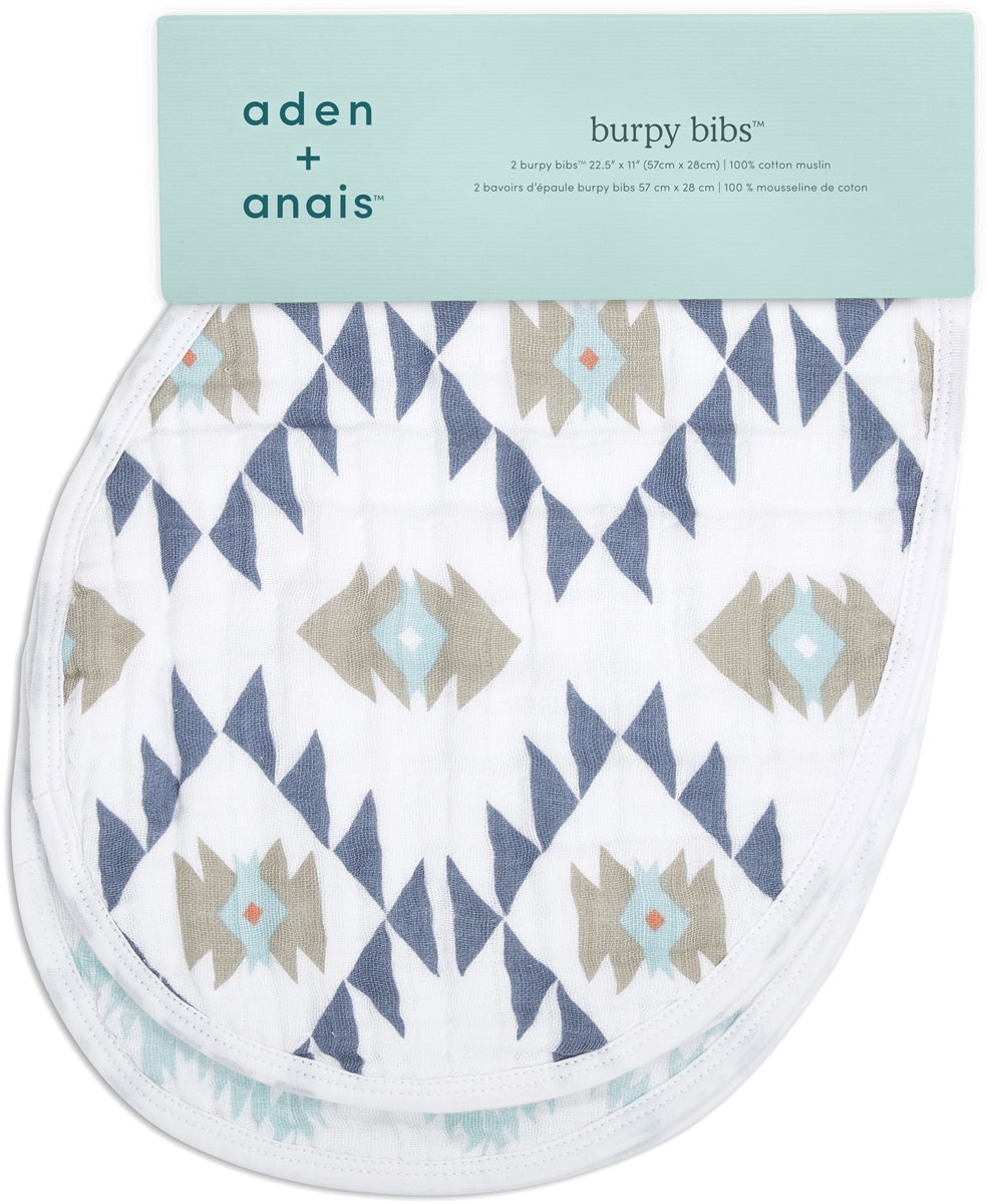 Aden + Anais Burpy Bibs, 2 Pack - Southwest