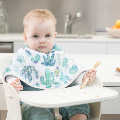 Aden + Anais Burpy Bibs, 2 Pack - Trail Blooms