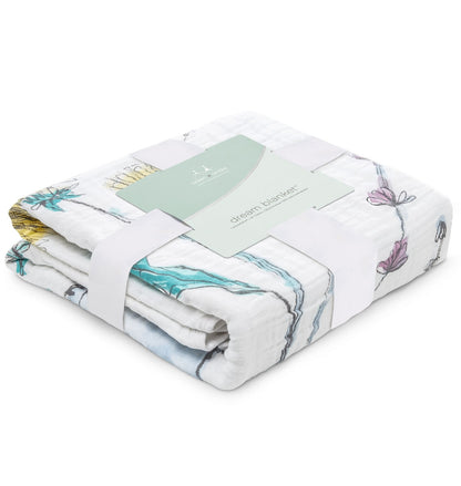 Aden + Anais Classic Dream Blanket - Forest Fantasy Rabbits