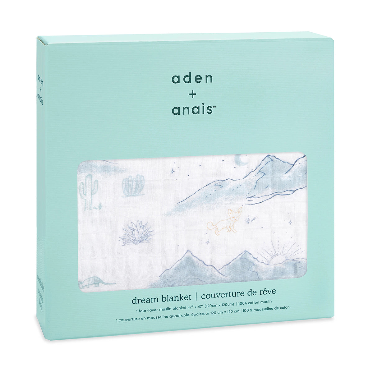 Aden + Anais Classic Dream Blanket - Sunrise Painted Desert