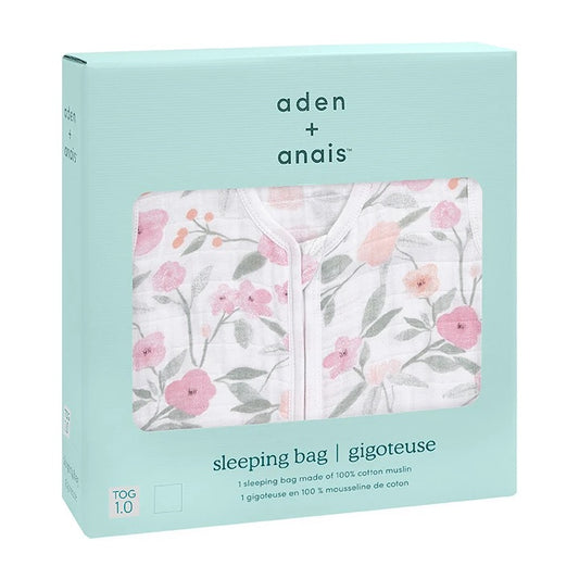 Aden + Anais Classic Sleeping Bag - Ma Fleur Garden Party (0-6 months)