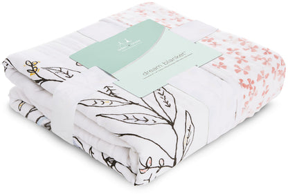 Aden + Anais Classic Dream Blanket - Birdsong, Mobile Nest