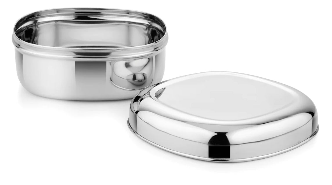 Ahimsa The Square Stainless Steel Food Container - Classic