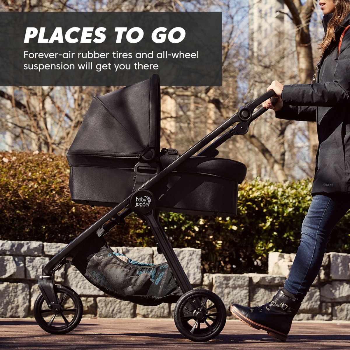 Baby Jogger City Mini GT2 Travel System - Opulent Black